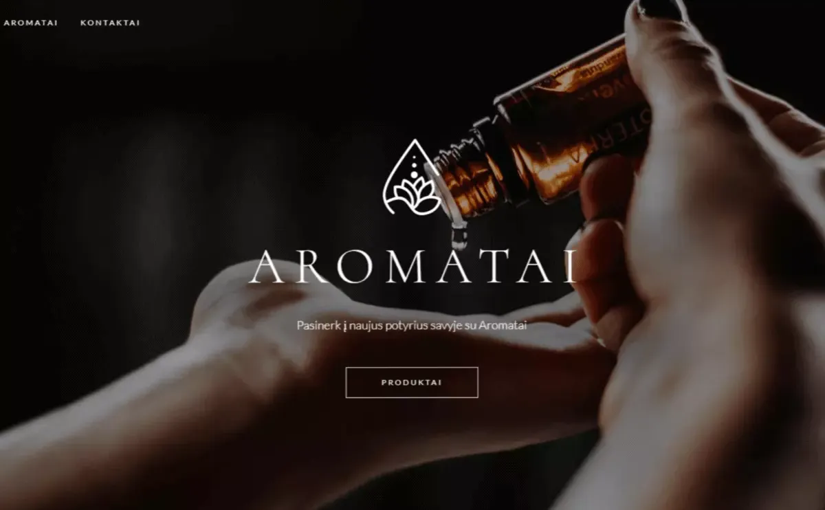 El. parduotuvė - Aromatai